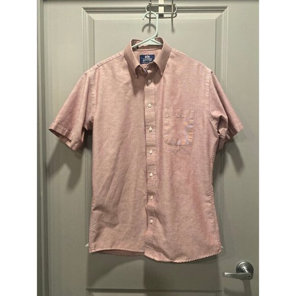 Stafford Wrinkle-Free Short Sleeve Shirt | 15 1/2 Athletic Fit- Father's Day! - Picture 1 of 5